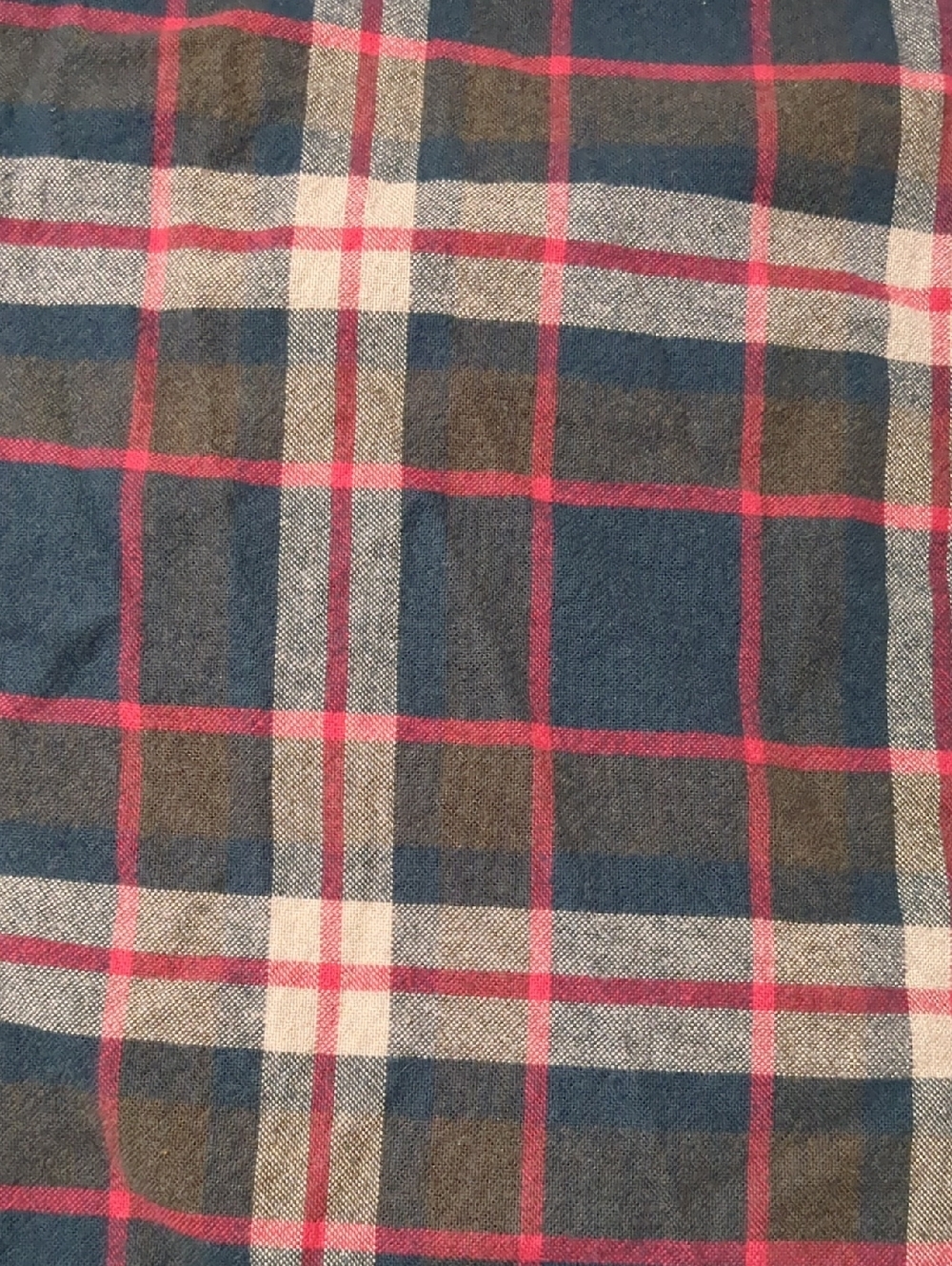 Pendleton Mason Flannel Cotton Long Sleeve Classic Shirt Mens Red Plaid Size L - Picture 8 of 8